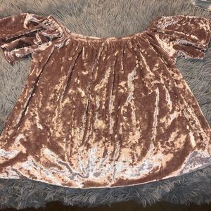 Off the shoulder top